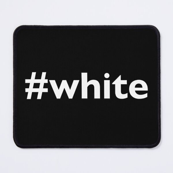 Item preview, Hashtag white designed and sold by Thestarrysky.