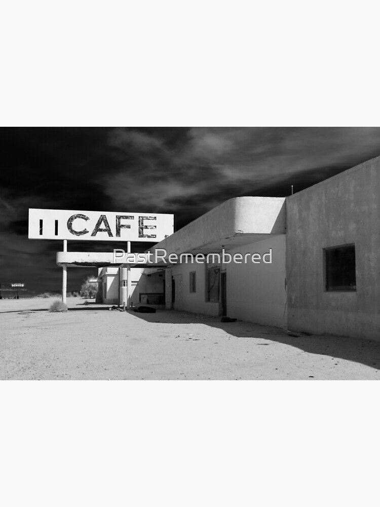 "Old Time Cafe in Black & White" Poster for Sale by PastRemembered