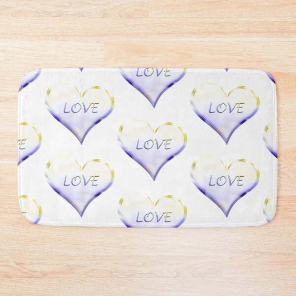 Item preview, Chrome Love Heart in Yellow and Blue designed and sold by James-Cole.