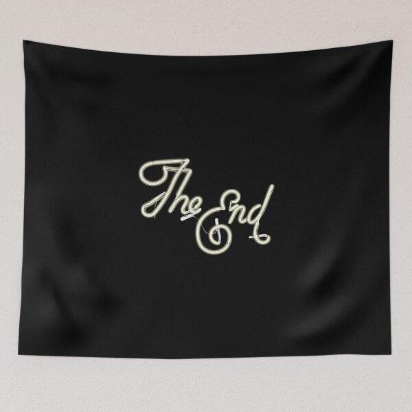 Item preview, The End - Movie Credits Sticker designed and sold by SeidyRoper.