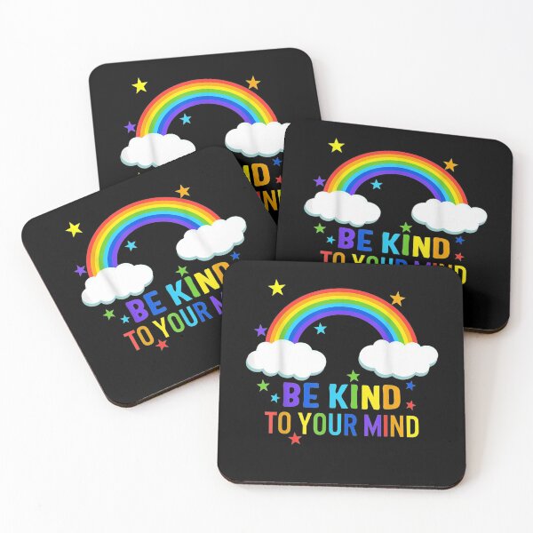 Artikelvorschau,  Kind Your Mind Warrior Rainbow Gesundheitsbewusstsein entworfen und verkauft von caral8.