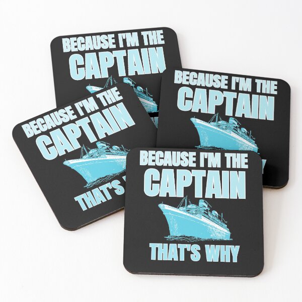 Item preview, Album Cover Because I'm The Captain That's Why designed and sold by Chere Julie.