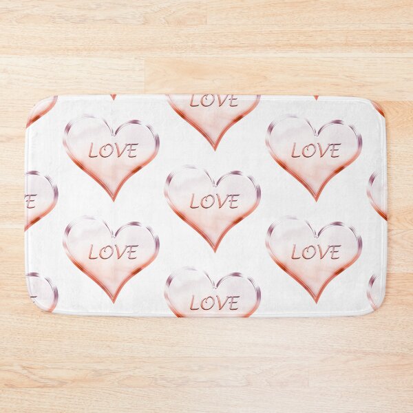 Item preview, Chrome Love Heart in Mauve and Red designed and sold by James-Cole.