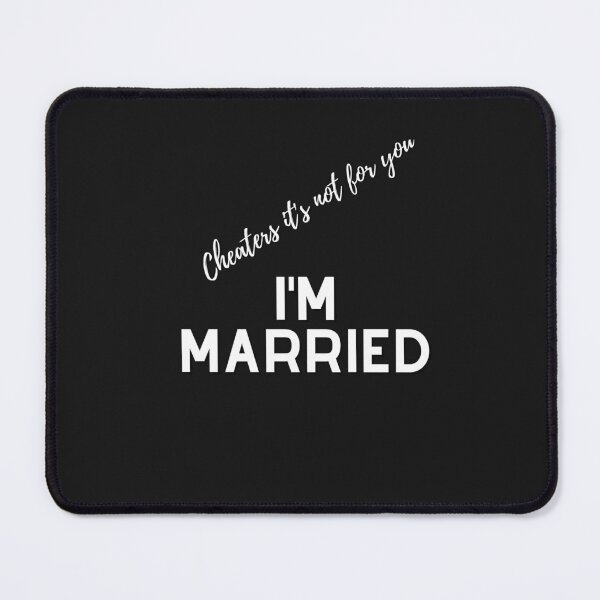 Item preview, Black and White Tee Shirts and Activewear I'm Married designed and sold by rosina123.