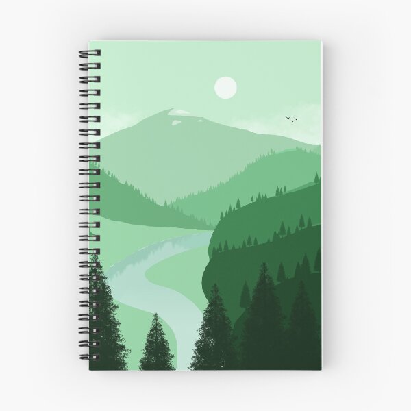 Item preview, Mountain River Valley designed and sold by Rachel Sow.