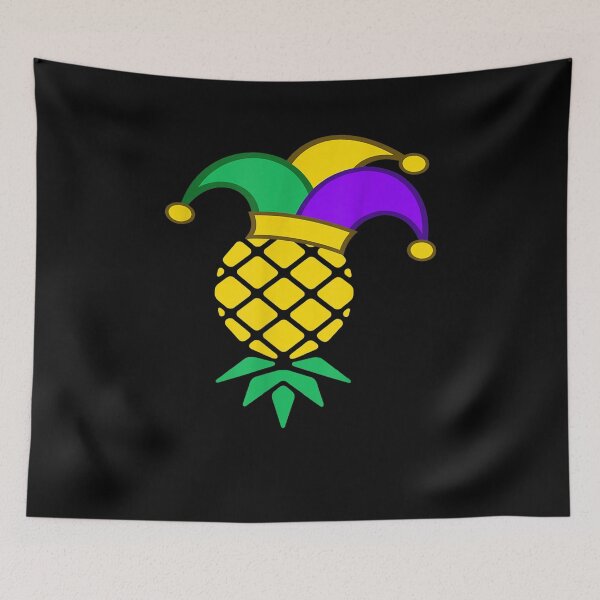 Item preview,  Upside Down Pineapple Mardi Gras Swingers Tuesday Party designed and sold by caral8.