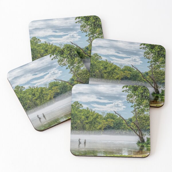 Item preview, Lake Taneycomo Summer Fog Vertical designed and sold by mljdwhite.