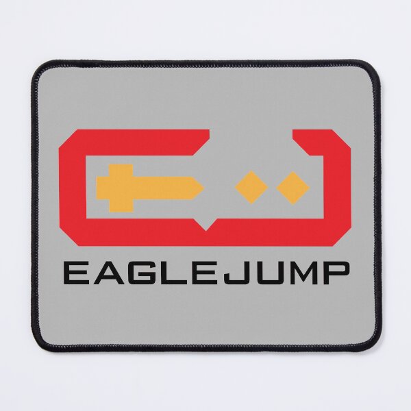 Item preview, Eagle Jump - Black - Corner Print designed and sold by supanerd01.