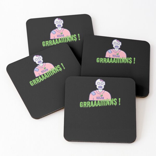 Item preview,  Vegan Zombie Grains Brains Halloween designed and sold by caral8.