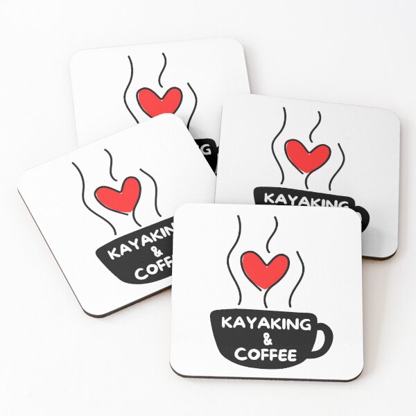 Item preview, Kayaking & coffee designed and sold by TheGreenGoat.