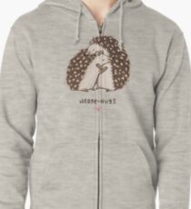 Hedge-hugs Zipped Hoodie
