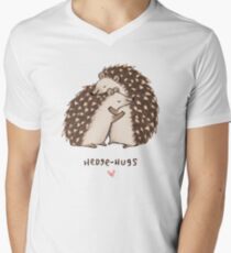 Hedge-Umarmungen T-Shirt mit V-Ausschnitt für Männer