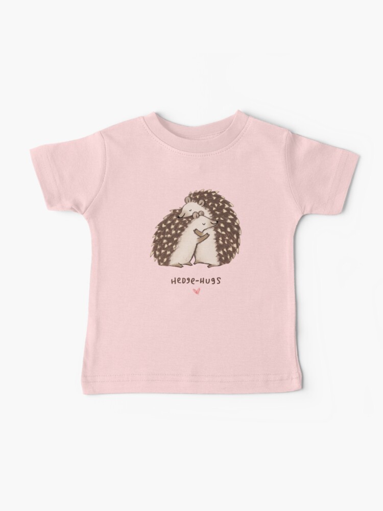 Thumbnail 1 of 2, Baby T-Shirt, Hedge-hugs designed and sold by Sophie Corrigan.