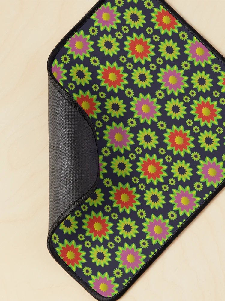 Thumbnail 2 of 5, Mouse Pad, Flower Patterns Abstract Colorful Design designed and sold by ClassyPatterns.