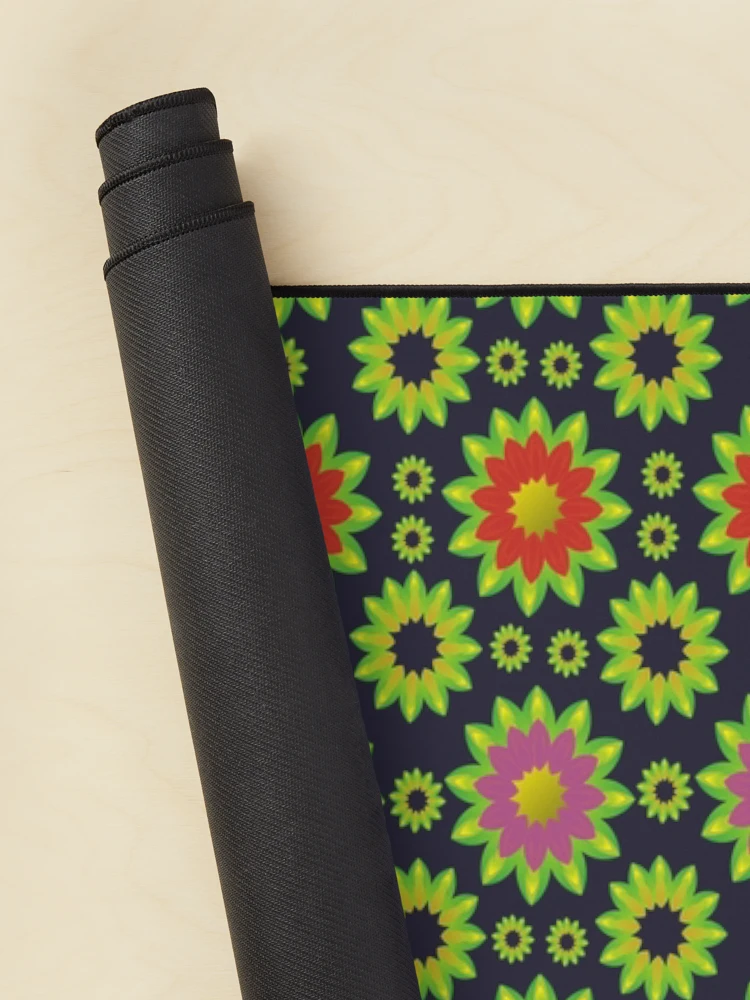 Thumbnail 2 of 5, Mouse Pad, Flower Patterns Abstract Colorful Design designed and sold by ClassyPatterns.