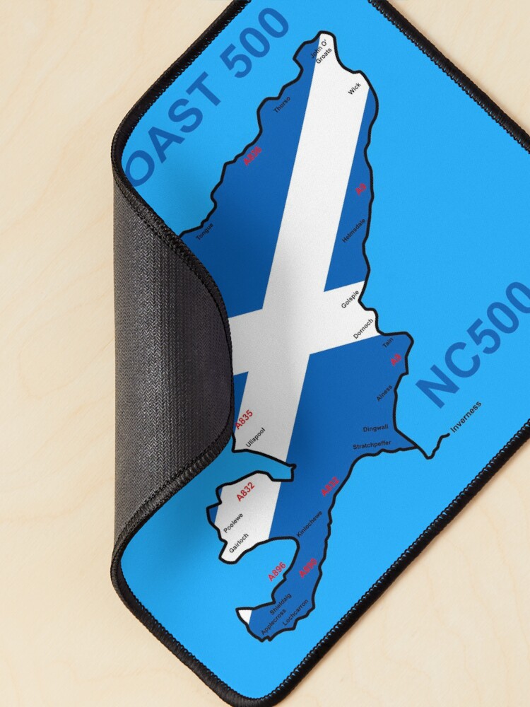 "North Coast 500" Mouse Pad for Sale by roguedesign Redbubble