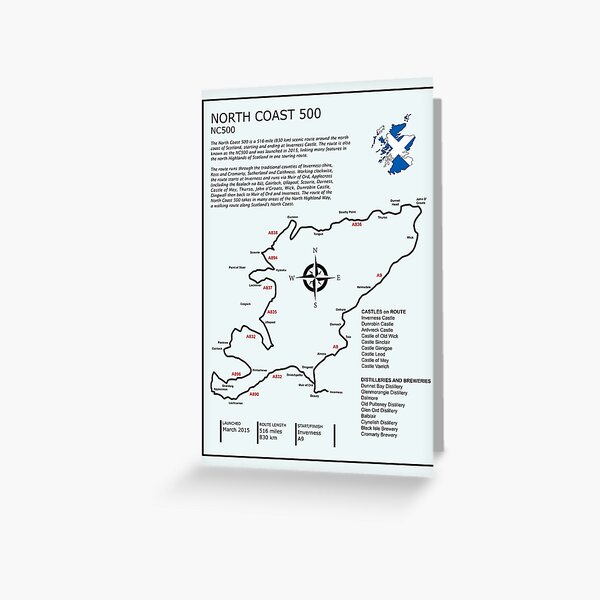 North Coast 500 Greeting Card