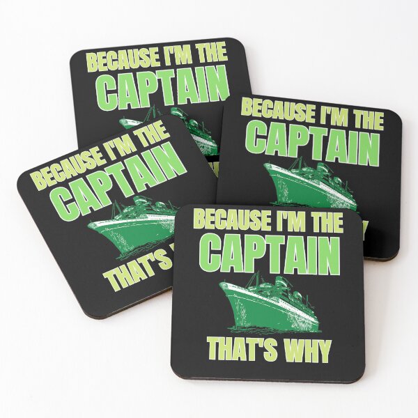 Item preview, Because I'm The Captain That's Why Album Cover designed and sold by Chere Julie.