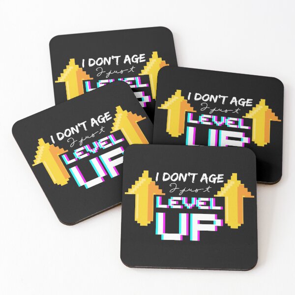 Item preview, I Don't Age. I Level Up! Funny Gamers Saying. Gamers Gonna Game - Funny designed and sold by Programmer's  Life and Humor.