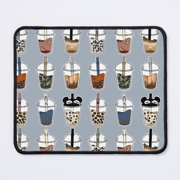 Item preview, Collage Wall of Boba Tea Remastered (Animal Themed) designed and sold by ZenPanda0.