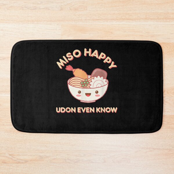 Item preview,  Miso Happy Udon Even Know Noodle Food designed and sold by dominique235.