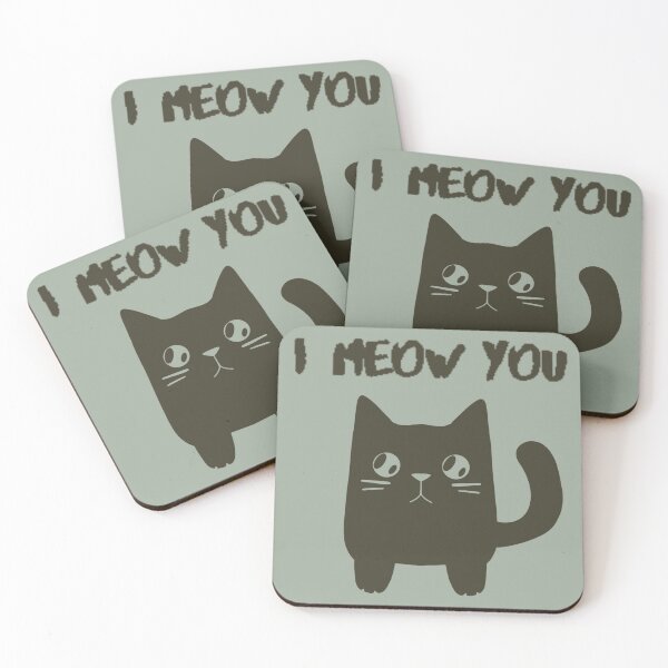 Item preview, i meow you cat designed and sold by Ahudraws.