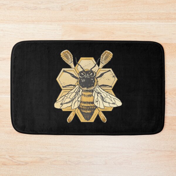 Item preview, Bee, honeycomb, beekeeper designed and sold by DerSenat.