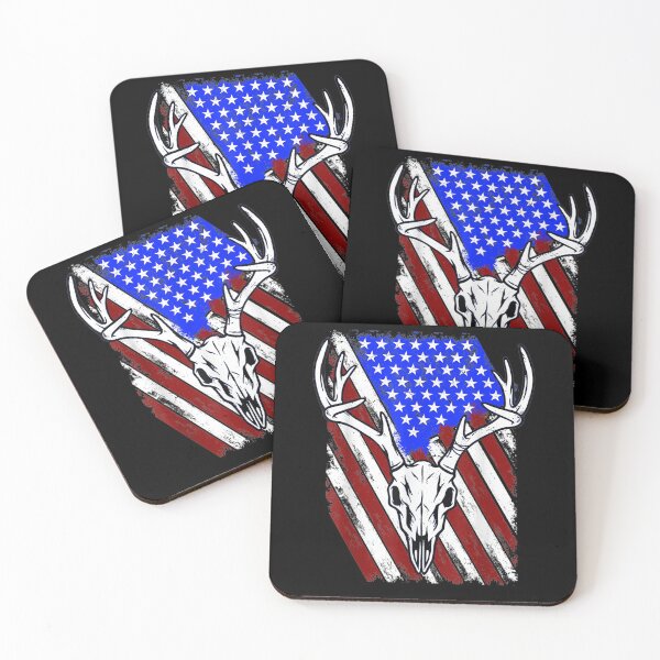 Item preview,  Deer Skull American Flag designed and sold by caral8.