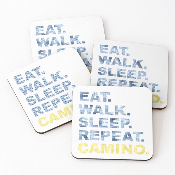 Item preview, EAT. WALK. SLEEP. REPEAT. CAMINO. designed and sold by Caminovi.