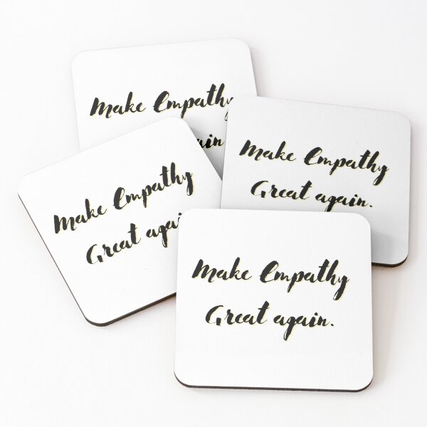 Item preview, “Make empathy great again”, kindness, positive vibes design  designed and sold by PrintsEntmt.
