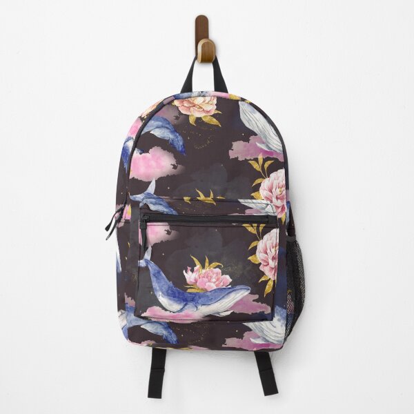 Item preview, whales and flowers designed and sold by Hand-drawn.