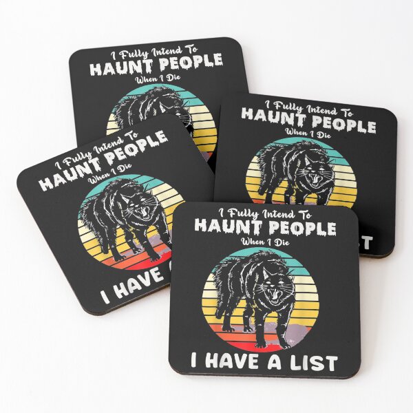 Item preview,  Funny Fully Intend Haunt People When designed and sold by suzanso.