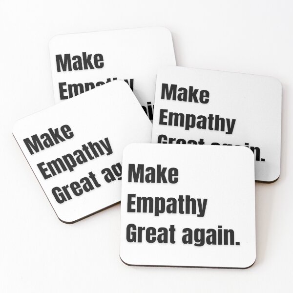 Item preview, “Make empathy great again”, kindness, positive vibes design  designed and sold by PrintsEntmt.