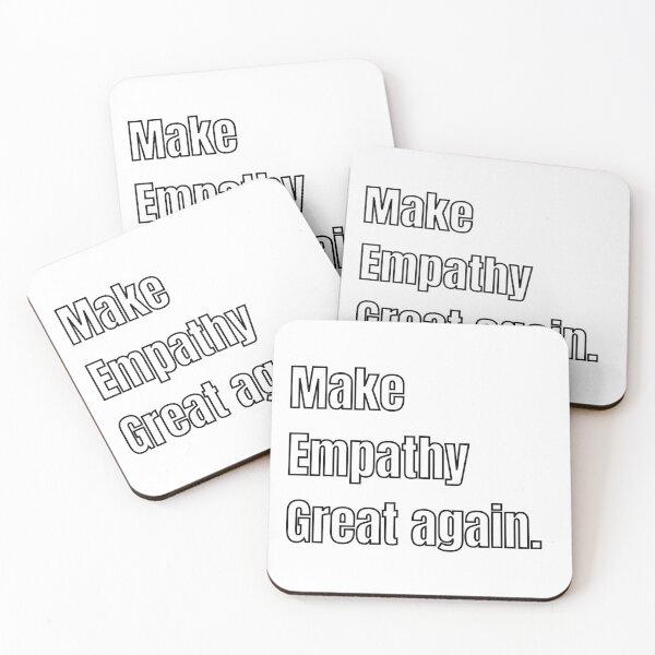 Item preview, "Make empathy great again”, kindness, positive vibes design  designed and sold by PrintsEntmt.