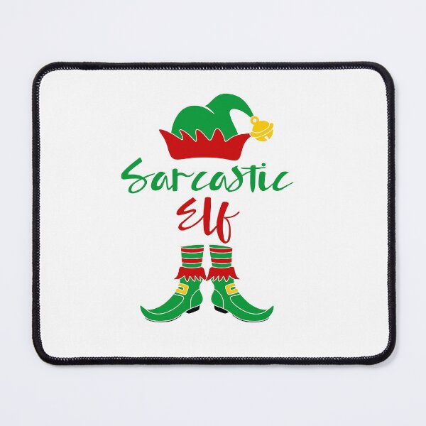 Item preview, Sarcastic Elf designed and sold by Christmas-Tees.