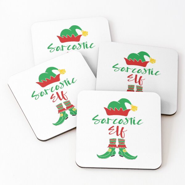 Item preview, Sarcastic Elf designed and sold by Christmas-Tees.