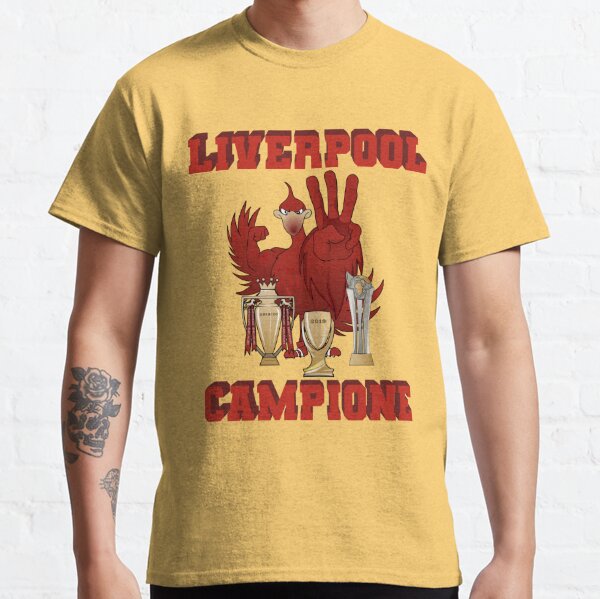 Campione Liverpool T-Shirt Champions League Winners