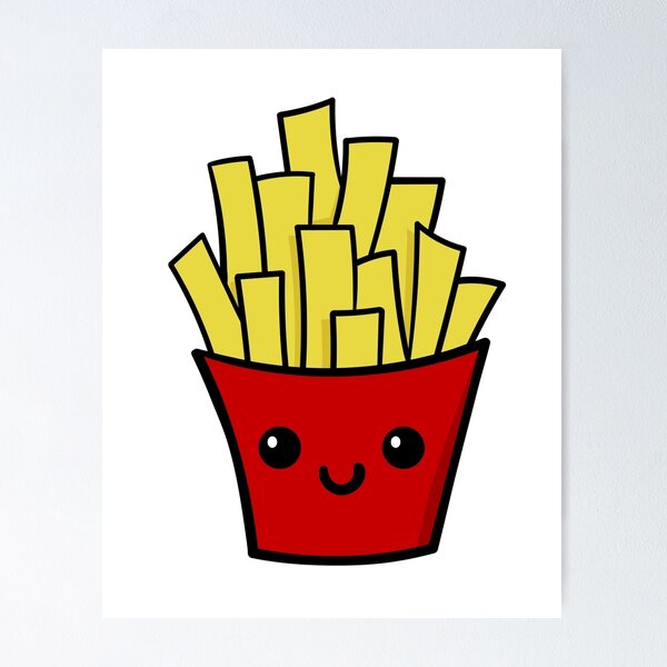 Fashion Fries Poster