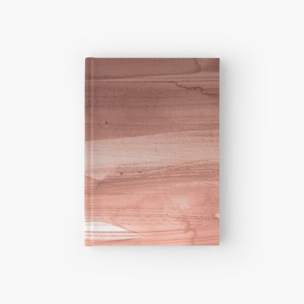 Rose Gold Watercolor splash Hardcover Journal