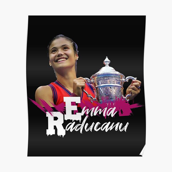 "Emma Raducanu Classic" Poster For Sale By PinkStoreID | Redbubble