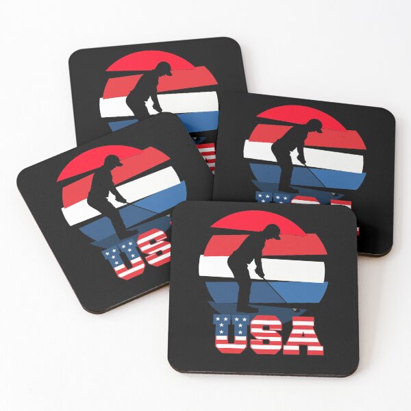 Item preview, Patriotic Golfing Mens USA American Flag designed and sold by Zurickdesigns.