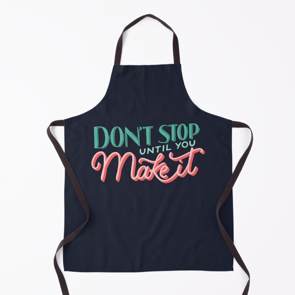 Item preview, Don't stop until you make it - Pink designed and sold by Carol Esteves.