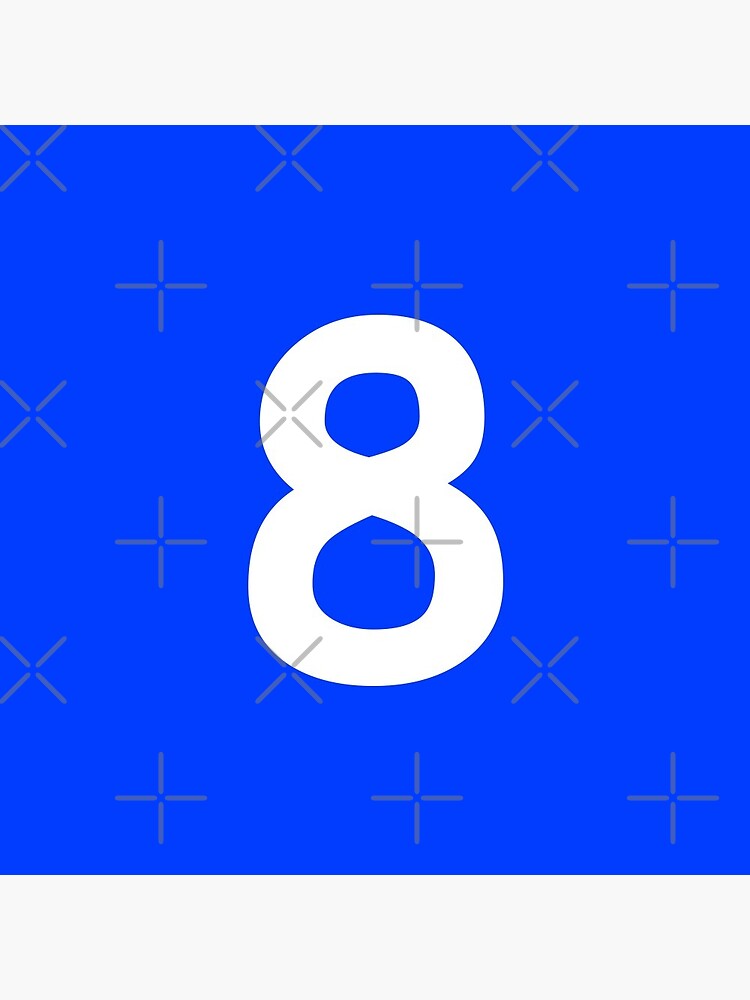 Number 8 Eight Birthday Gift