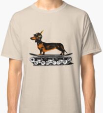 Dachshund Tank Commander Classic T-Shirt