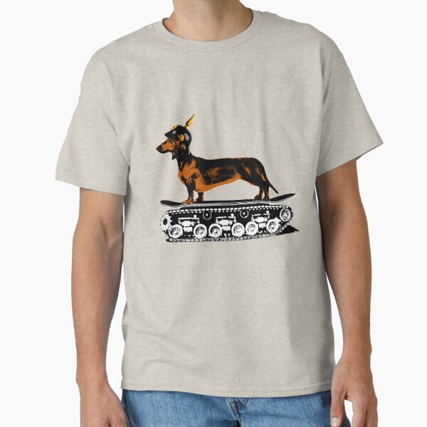 Item preview, Dachshund Tank Commander designed and sold by monsterplanet.