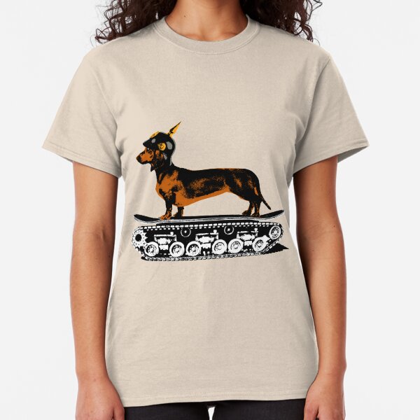 Dachshund Tank Commander Classic T-Shirt