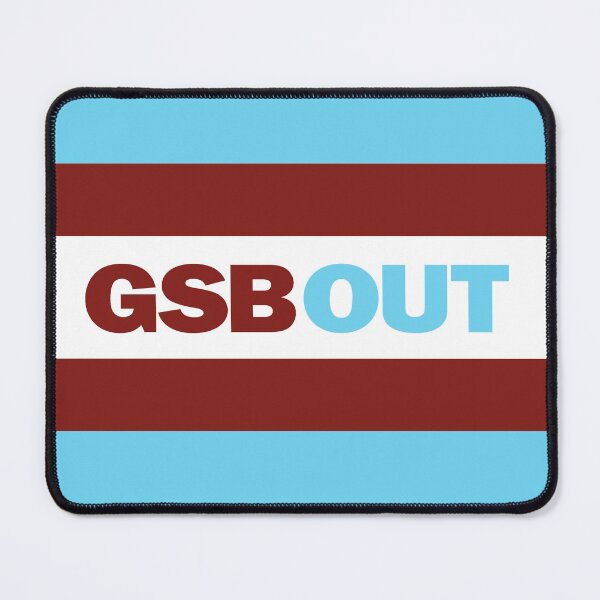 Item preview, GSBOut single line with Claret bars designed and sold by ThamesIronworks.