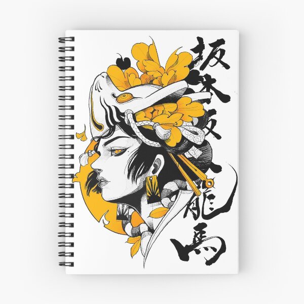 Item preview, Japanese Samurai Geisha Mask Colorful Modern Urban Style designed and sold by OWLvision33.