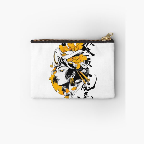 Item preview, Japanese Samurai Geisha Mask Colorful Modern Urban Style designed and sold by OWLvision33.