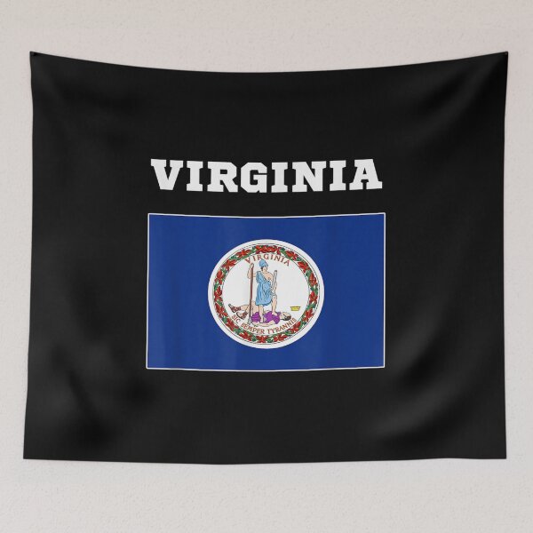 Artikelvorschau, Virginia Flagge Souvenir-Geschenk entworfen und verkauft von suzanso.